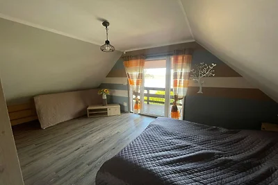 Ferienhaus mit Garten, direkt am See