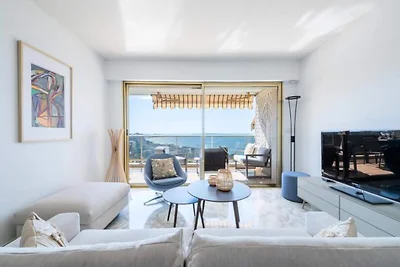 3-Zimmer-Apartment mit Meerblick und Pool – C...