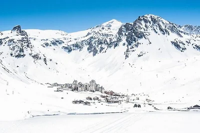 Wohnung in Tignes mit Seeblick & Ski