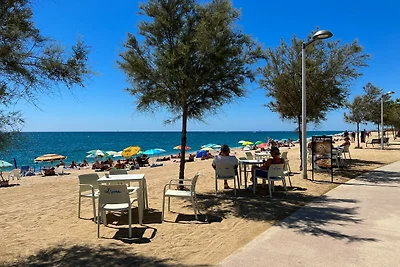 Strandpoort in Pineda de Mar