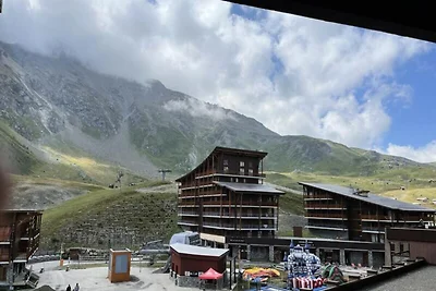 Apartment in Arc 2000 mit Blick auf die...