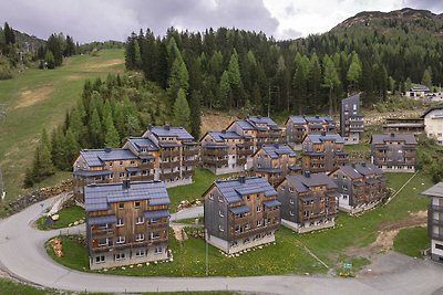 Chalet met uitzicht op de bergen