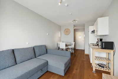 Gemütliches Studio mit Meer- und Strandblick