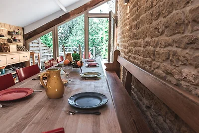 Gemütliches Cottage in Lamorteau mit Garten