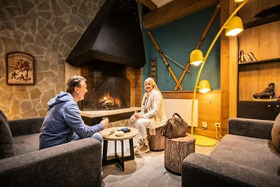 Ferienhaus in Alpen mit Skipiste