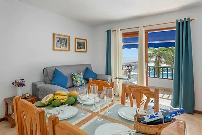 Appartement aan het strand in Cascajos voor 3