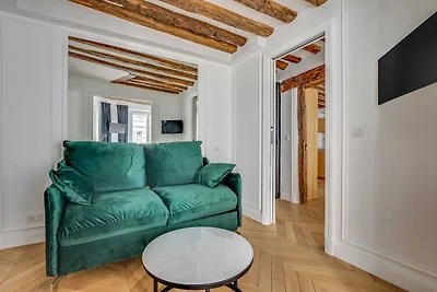 2BDR/5P appartement au centre de Paris in dow...