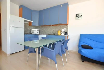 Wohnung in Roses mit großer Terrasse