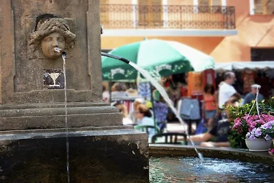 Ferienhaus in Carcès mit Badminton