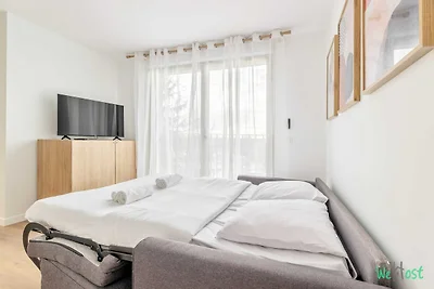 Helle Wohnung mit Balkon -6P-Nähe...