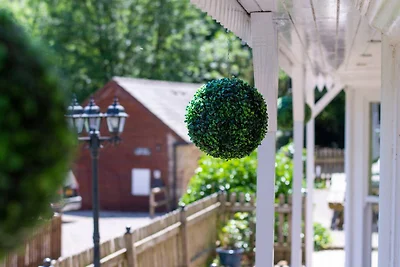 Prachtig vakantiehuis on Wye met een terras