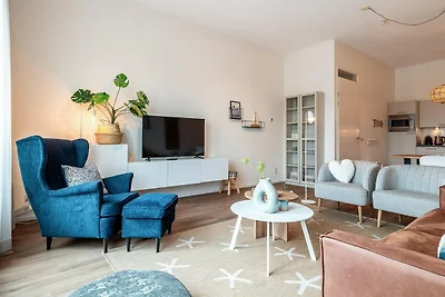 Schönes Apartment mit Blick auf den Hafen.