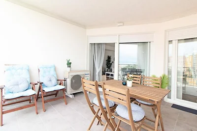 Appartement in Canet met uitzicht op het...
