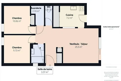 Apartment in Les Sables in der Nähe des...