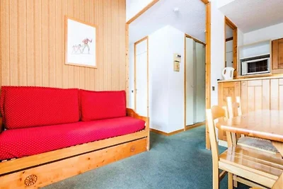 Chalet in Valmorel mit direktem Pistenzugang