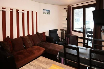 Apartment in Vars mit Blick auf die Pisten