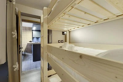 Apartment in Tignes mit Seeblick