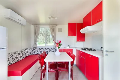 MobileHome in Rabac mit gemeinsamen Pool