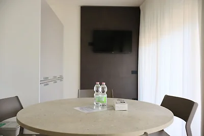 En una residencia con aire acondicionado y...