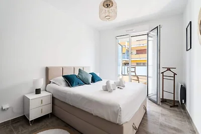 Wohnung in Cros de Cagnes am Strand