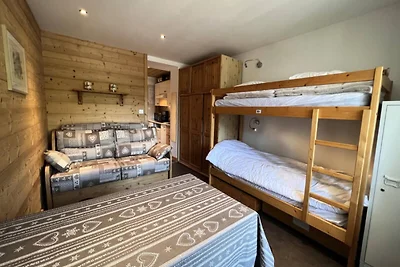 Wohnung in La Clusaz mit Bergblick