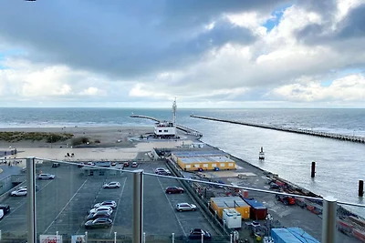 Appartement in Nieuwpoort met zeezicht
