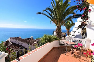 Appartement in Nerja met uitzicht op zee en...