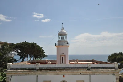 Wohnung in Roses mit Meerblick, Terrasse