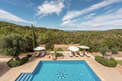 Alluring Mansion in Cala Tarida with Private ...