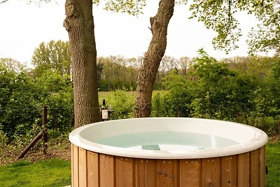 Stilvolle Wald-Familienlodge mit privatem...