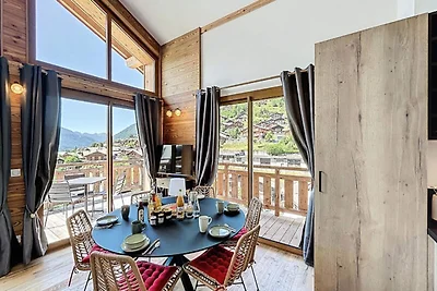 Ferienwohnung in Morzine mit Panoramablick