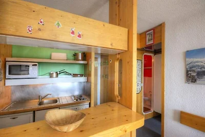 Apartment in Villards mit Blick auf das Tal