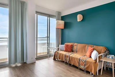 Appartement in La Baule met uitzicht op de...