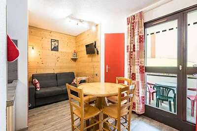 Gemütliche Wohnung in Morillion mit Balkon