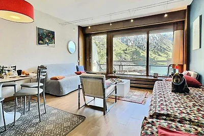 Wohnung in Tignes mit Seeblick