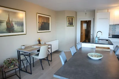 Appartement in Nieuwpoort met zeezicht