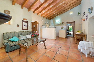 Sa Plana (cala Bona) - Ferienhaus Mit Pool