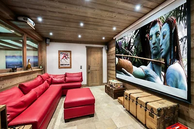 Chalet in Megève mit Pool und Sauna