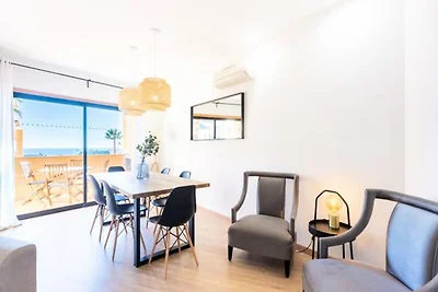 Wohnung in Luz mit Pools und Strandzugang