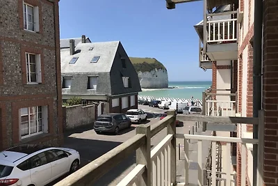 Vakantieappartement in Yport met zwembad