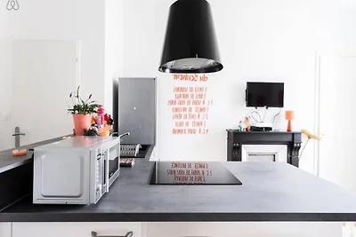 Le Jaurès T2 Voll ausgestatteter Balkon WLAN