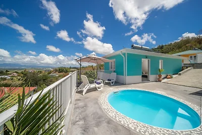 Panoramische bungalow in La Haut