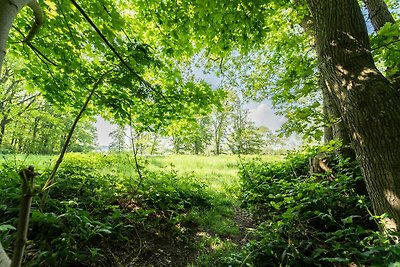 Wunderschön im Wald am Wasser gelegen.