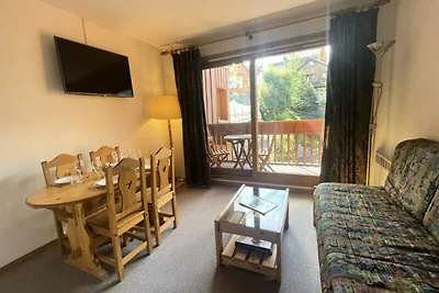 Wohnung in Méribel mit Bergblick