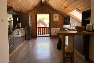 Chalet in Les Deux Alpes mit Panoramablick