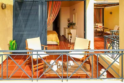Wohnung in Barbati mit Meerblick
