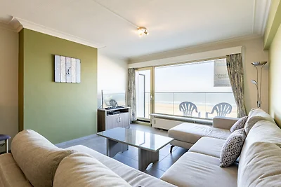 Blankenberge zentrale Wohnung mit Meerblick