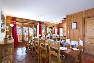 Chalet in Les Deux Alpes mit Panoramablick