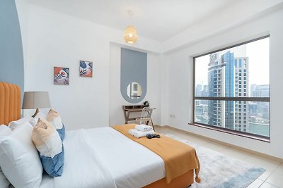 3BR boetiekappartement nabij JBR-strand