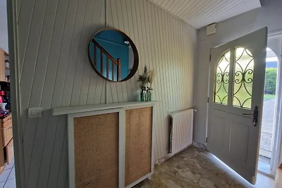 Familienfreundliches Ferienhaus nahe Küste
